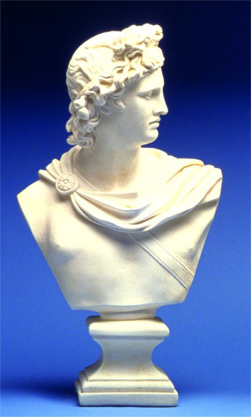 Apollo Bust Sculpture